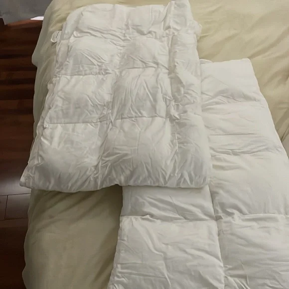 Coop sleep goods down alternative adjustable comforter panels king - Picture 2 of 5